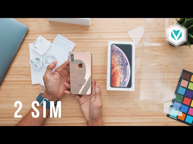 Mở hộp & Trên tay iPhone XS Max phiên bản 2 Vật lý