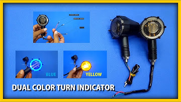 Bike Dual Color LED Fancy Indicator | Modification Running Indicators Review | Model R-211 | #xtremz