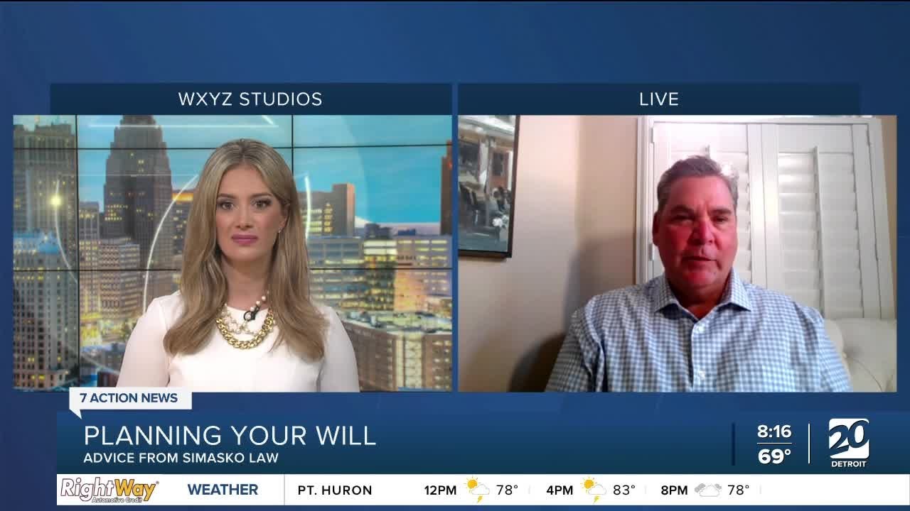 Simasko Law with tips for planning your will - YouTube