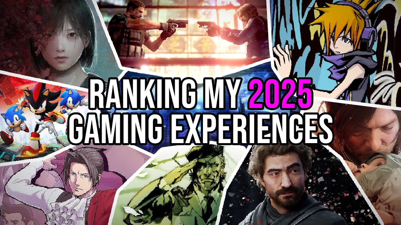 Reviewing & Ranking EVERYTHING I Played In 2025 | Looking Back At 2025