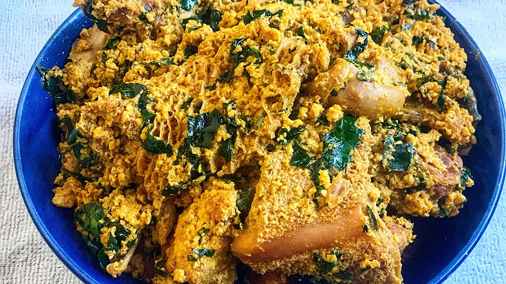 HOW TO COOK EGUSI SOUP-ONE POT WITH 2 VEGETABLES