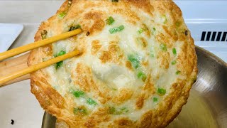 葱油饼做法How to make Scallion Pancake.