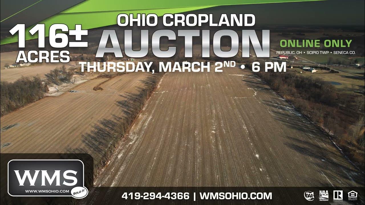 116 Acre Ohio Cropland Auction YouTube