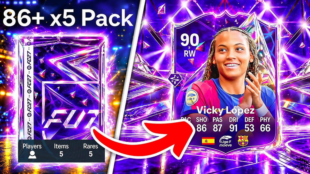 86+ x5 FUTURE STARS PACKS! 🥳 FC 27 Ultimate Team