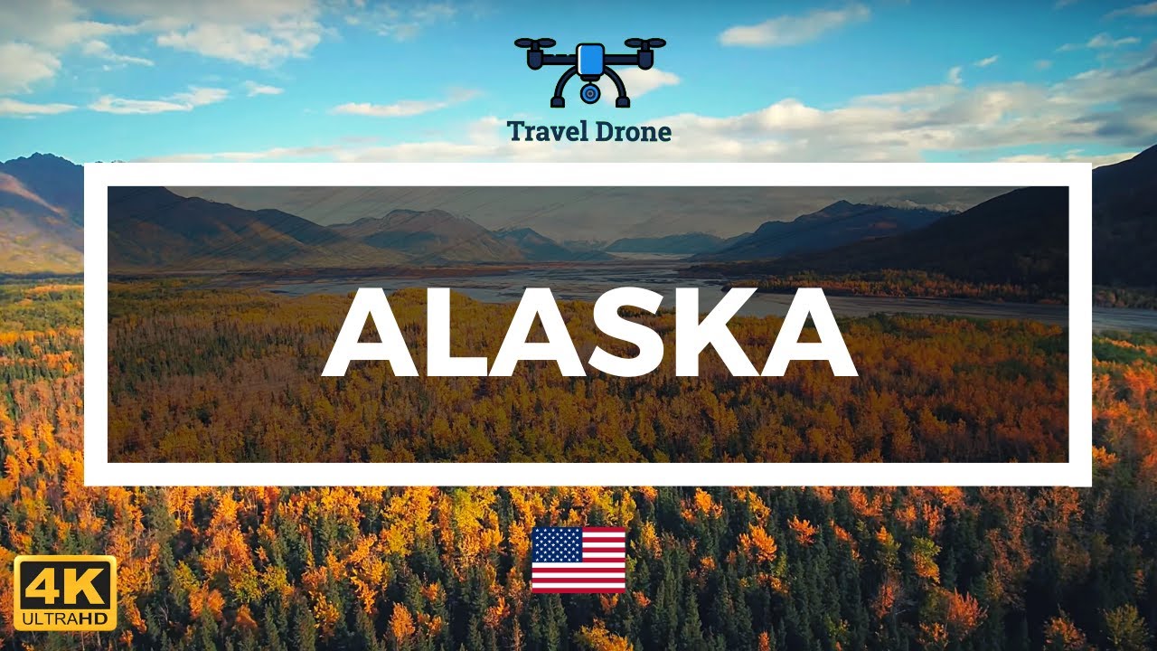 Alaska, USA 🇺🇸- Cinematic Drone Footage | Alaska Drone 4k