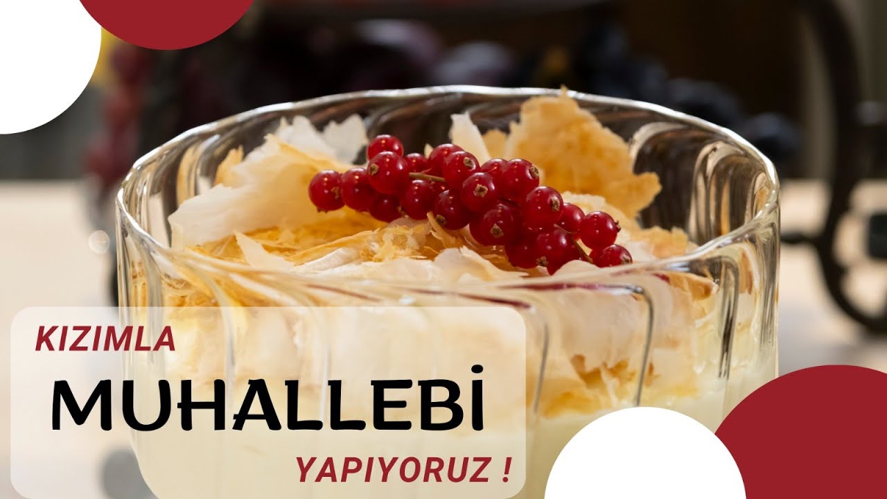 Milföylü Muhallebi Tarifi (Kızımla Muhallebi Yapıyoruz)