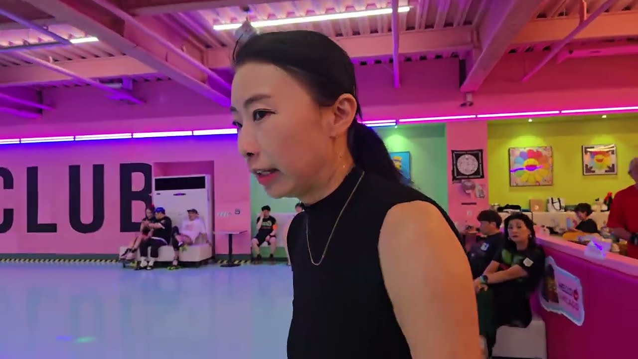 한지희#얼마만이냐?#rollerskating #운동하는여자 #별란짱구 #시카고롤러클럽 #다이어트운동 