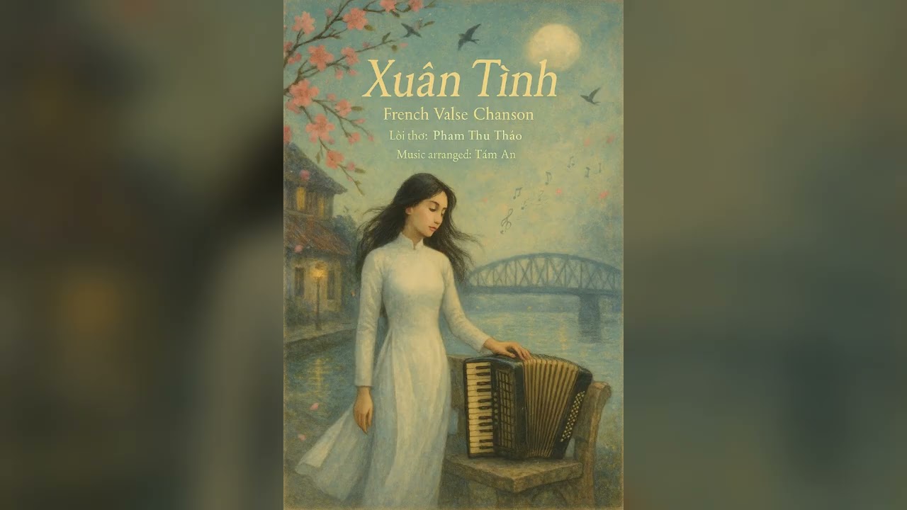 XUÂN TÌNH LỜI THƠ: PHẠM THU THẢO #Valse#Chanson#French #nhactrutinh #nhachay