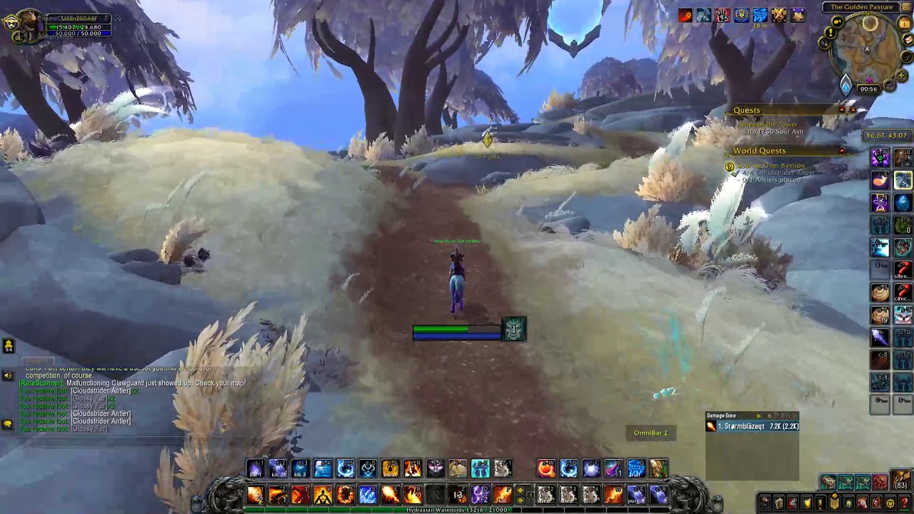 Soaring Over Bastion World Quest WoW Shadowlands