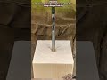 How to Cut Perfect Wood Circles on a Table Saw Using a Simple Circle Jig #woodworking #shorts