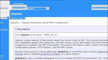 Tutoriale PHP - 1 Introducere - Limba Romana