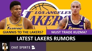 Lakers Rumors: Signing Giannis? Lakers Must Trade Kuzma To Improve? + NBA Buyout Candidate Targets