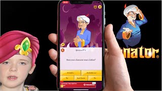 I Play Akinator on the iPhone and he Doesnt know who I Am!
