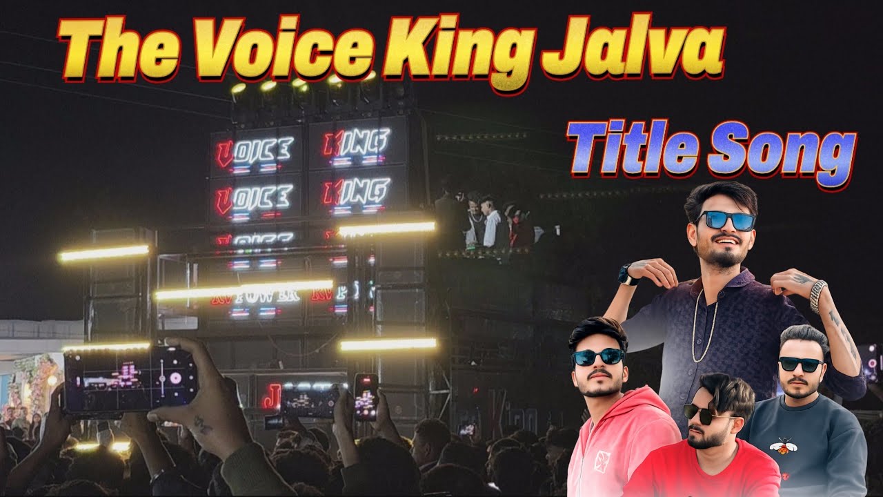 The Voice King Jalva  Band Titel Song. At Thuva / Voice King Jalva Band / Kala Ghoda / Golu Singer /