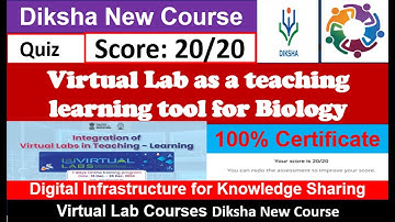 Virtual Lab as a teaching learning tool for Biology Quiz Answers