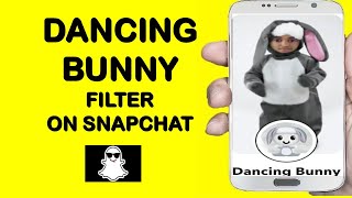 HOW TO GET DANCING BUNNY FILTER ON SNAPCHAT screenshot 5