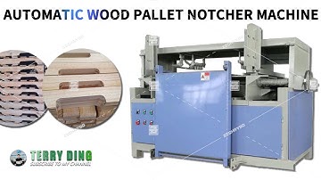 High Output Wood Pallet Notcher Machine