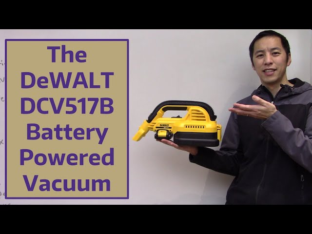 Cordless Vacuum Cleaner Dewalt, Battery Powered Vacuum Dewalt