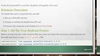 Celebrity How to Use Retrofit in Android to Display Data in a TextView Net Worth