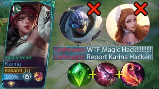 18 kills | Karina 1Shot = 1Kill  | Karina best Build 2024 | MVP MLBB