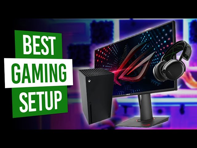 Xbox - Post gaming setups below. Here's our incredibly