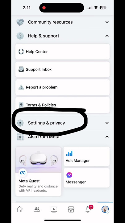 How to find your blocked list on Facebook