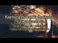 Tangkhul Old Song Kaphung Makanda Thuihaira Nawui Yarsho Lyrics Video Editing By Muileng 