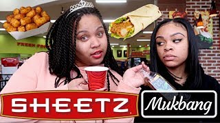 Mukbang: Brittany's First Time At Sheetz!! Girl Talk | #16DaysOfShé