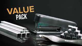 📌 Bostitch Titan Heavy Duty Stapler – 50 Sheet Capacity | Value Pack