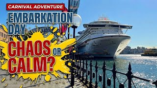 Carnival Adventure Embarkation Day: First Impressions!