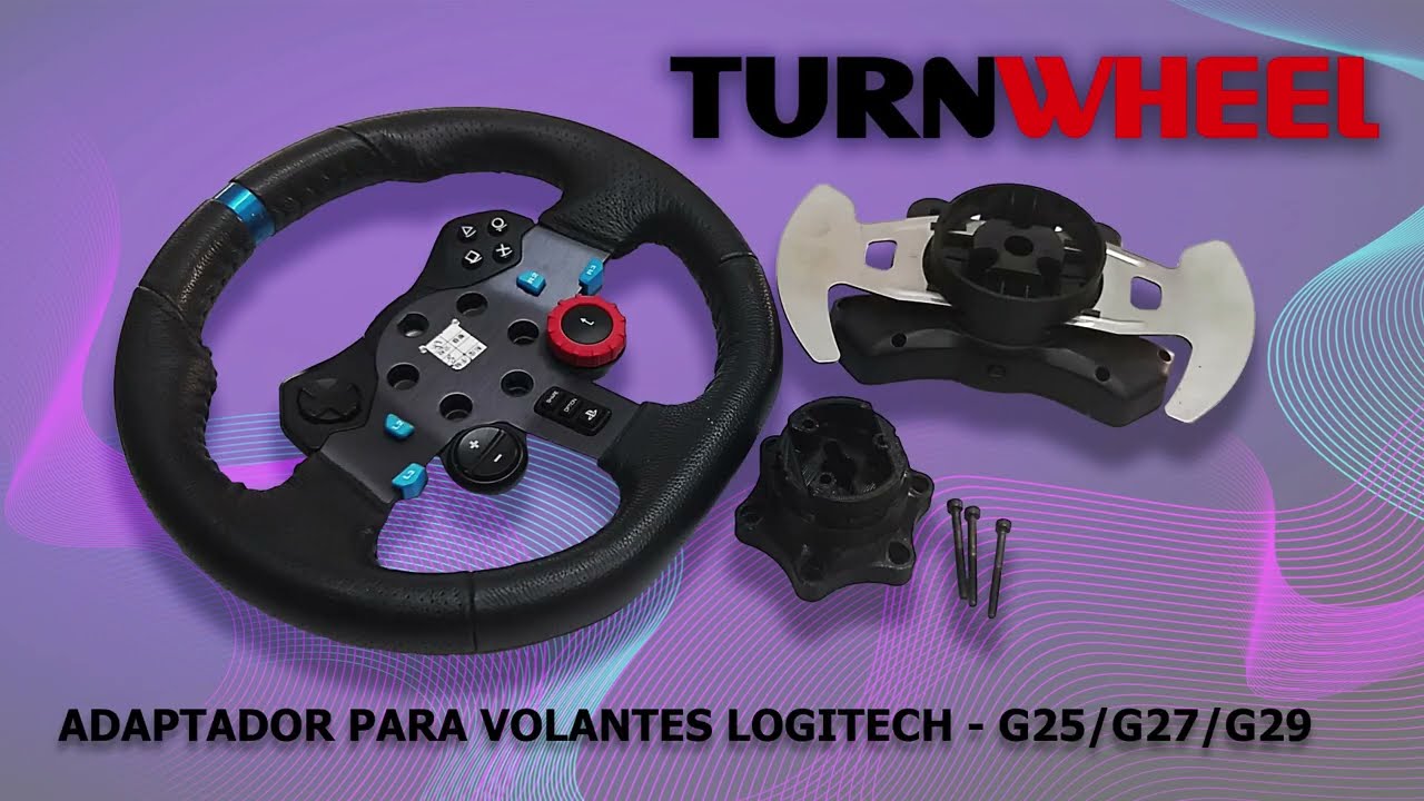 Adaptador para uso de volantes Logitech G25/G27/G29 em bases direct drive 