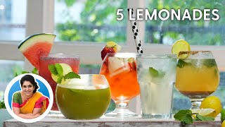 5 Lemonade Recipes I Summer Drinks I Sharbat I Iftar Recipes I 5 तरह की शिकंजी I Pankaj Bhadouria