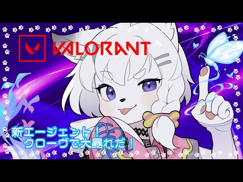 【VALORANT】超攻撃的コントローラー！クローヴで暴れるぞ！！【プラチナ3/アイトラON】