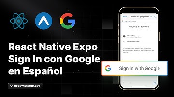 Login con Google | Tutorial React Native Expo en Español