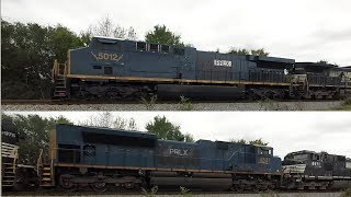 6,000 hp GE & SD70ACe - ex-CSX Now PRLX Leasers on NS!