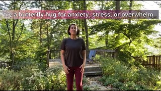 Butterfly Hug for Anxiety and Overwhelm