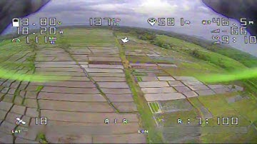 Iflight NAZGUL 5 V2 Matek ELRS R24D long range test 1