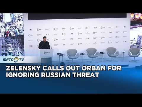 Video Zelensky Attacks Orban Again at Munich Security Conference