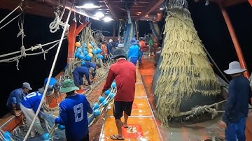 Toàn Cảnh Ngư Dân Thả Cào, Lấy Cào, Xổ Đục Cá | Anh Ngư Phủ #450