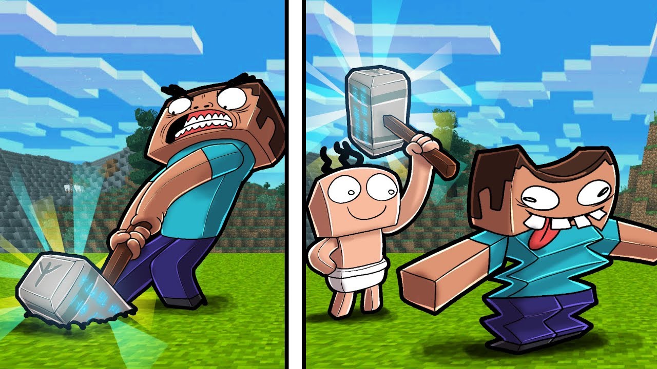 SECRET WAY TO LIFT THOR'S HAMMER! (Scramble Craft) YouTube