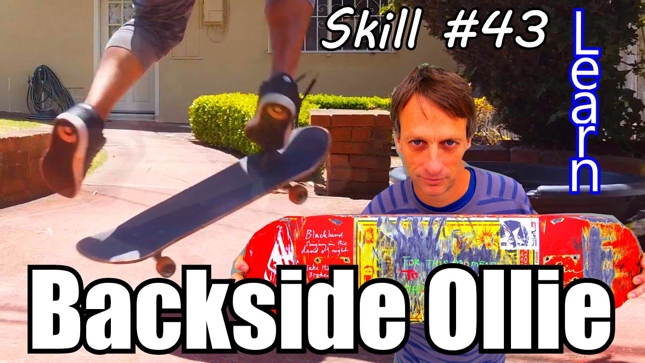 Learn how to Backside Ollie like Tony Hawk YouTube