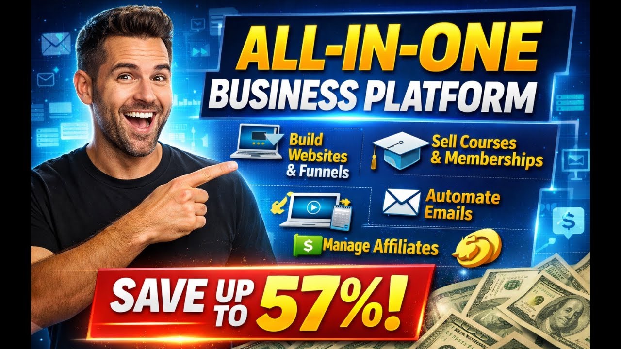 The MOST Powerful All-In-One Business Platform (Save Up To 57%!)