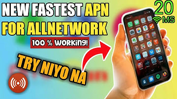 Tutorial: Paano Palakasin Ang Internet Connection|Apn Settings For Fast Internet|Good For Allnetwork