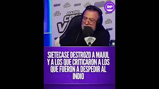 Sietecase DESTROZO a Majul y a los que criticaron a los que fueron a despedir al Indio