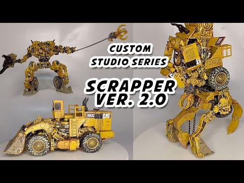 Custom Transformers Studio Series 60 Scrapper Ver. 2.0