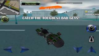 Police Sci Fi Bike Rider 3D- Gameplay video screenshot 1