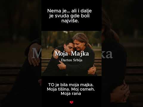 TO JE MOJA MAJKA Emotivna Balada Koja Dirne Dušu Dartox Srbija