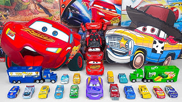Disney Pixar Cars Unboxing Review | Lightning McQueen, Mack, Doc Hudson, Chick Hicks, Snot Rod