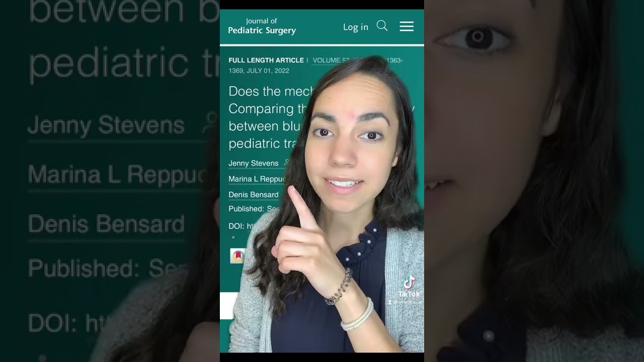 Comparing thrombelastography between blunt and penetrating pediatric trauma patients - JPS article