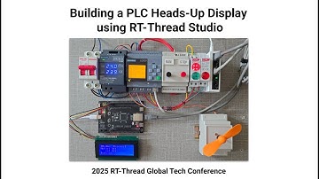 Building a PLC Heads-Up Display using RT-Thread Studio